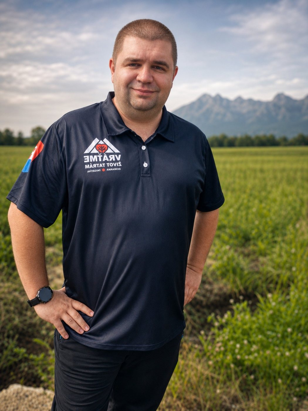 Peter Dzurilla v Tatrách v prirodzenom prostredí